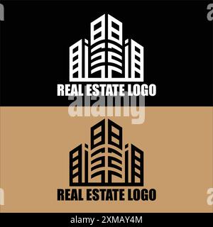 Real Estate Logo, Property Logo, Real Estate Branding, Real Estate Logo, Real Estate Agency Logo, Modernes Real Estate Logo, House Logo Design, Real Estate Stock Vektor