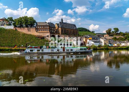 Die Stadt Saarburg an der Saar, Rheinland-Pfalz, Deutschland Stockfoto