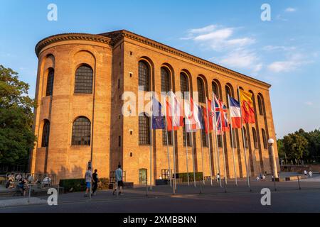 Konstantinsbasilika, im Stadtzentrum von Trier, Rheinland-Pfalz, Deutschland Stockfoto