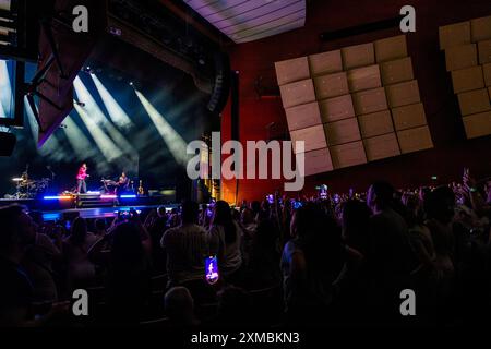 Italien, 25. Juli 2024 Nick Carter von Backstreet Boys live im TAM – Teatro Arcimboldi Mailand – Mailand, © Luna La Chimia/Alamy Stockfoto