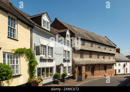 Das Nonnenkloster, Dunster, Somerset, England Stockfoto