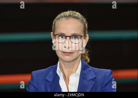 Prof. Frauke Brosius-Gersdorf Juristin 07/24 Ihre Prof. Frauke Brosius-Gersdorf am 25. Juli 2024 in Markus Lanz Aufzeichnung vom 16. Juli TV Fernsehen Talkshow Talk Show Deutschland deutsch deutsche Frau Schriftstellerin Literatur Autorin Verfassungsrechtlerin Professorin Rechtsanwältin quer Porträt neutral *** Prof Frauke Brosius Gersdorf Rechtsanwalt 07 24 Ihre Prof Frauke Brosius Gersdorf am 25. Juli 2024 in Markus Lanz Aufnahme vom 16. Juli TV Talk Show Talkshow Deutschland deutsche Schriftstellerin Literaturautorin Verfassungsrechtlerin Professorin Deutsche Rechtsanwältin la Stockfoto