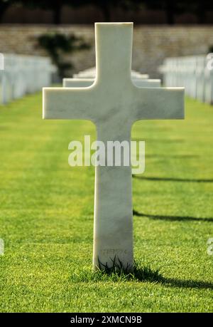 Karthago, Tunesien. Amerikanische Weltkrieg Friedhof. Stockfoto