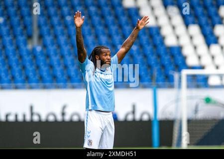 Kasey Palmer (Coventry City, #45) Gestik, Mimik, Emotionen, GER, SV Darmstadt 98 vs. Coventry City, Fussball, Testspiel, Saison 2024/2025, 27.07.2024 Foto: Eibner-Pressefoto/Florian Wiegand Stockfoto