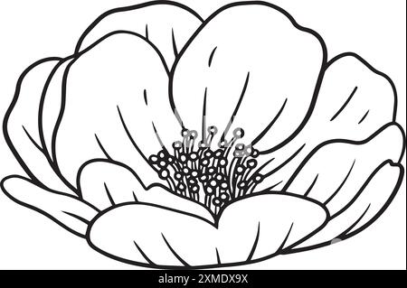 Rosidy Local Lineart 22 Stock Vektor