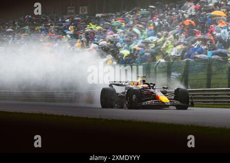 Circuit de Spa-Francorchamps, Stavelot, Belgien. 27.Juli 2024; Max Verstappen aus den Niederlanden und Oracle Red Bull Racing während des Grand Prix von Belgien Credit: Jay Hirano/AFLO/Alamy Live News Stockfoto