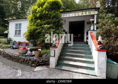 Bild von Mark Passmore/. 27/07/2024. Allgemeine Ansicht der Touristenattraktion Pixieland auf Dartmoor, Devon, Großbritannien. Stockfoto