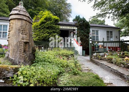 Bild von Mark Passmore/. 27/07/2024. Allgemeine Ansicht der Touristenattraktion Pixieland auf Dartmoor, Devon, Großbritannien. Stockfoto