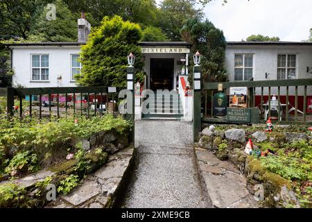 Bild von Mark Passmore/. 27/07/2024. Allgemeine Ansicht der Touristenattraktion Pixieland auf Dartmoor, Devon, Großbritannien. Stockfoto