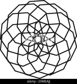 Abstrakte Geometrische Vektorform 12 Stock Vektor