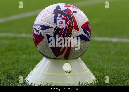 Norwich, Großbritannien, 26. Juli 2024. EFL Championship Football, während der Vorsaison Norwich vs. FC Magdeburg Friendly, Carrow Road, Norwich, Großbritannien, 26.07.2024 Stockfoto