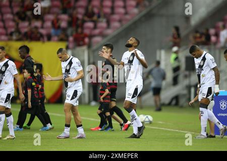 Recife, Brasilien. Juli 2024. PE - RECIFE - 27/07/2024 - BRAZILIER B 2024, SPORT x PONTE PRETA - Start während des Spiels zwischen Sport und PontePreta in der Arena de Pernambuco für die brasilianische Meisterschaft der Serie B 2024. Foto: Marlon Costa/AGIF (Foto: Marlon Costa/AGIF/SIPA USA) Credit: SIPA USA/Alamy Live News Stockfoto