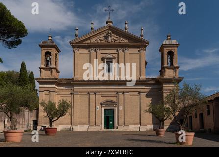 Basilika Sant'Anastasia auf dem Palatin in Rom, Italien Stockfoto