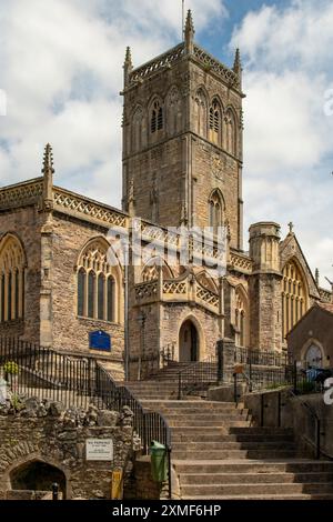 St. John's Church, Axbridge, Somerset, England Stockfoto