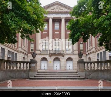 Die Julia R. Masterman Laboratory and Demonstration School in Philadelphia ist eine der besten Mittel- und High School in Pennsylvania. Stockfoto