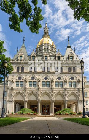 Connecticut State Capitol in Hartford, Connecticut Stockfoto