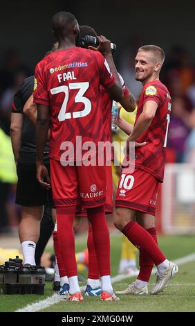 Ronan Darcy in Crawley Town Stockfoto