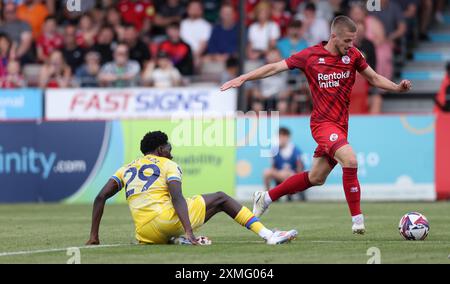 Ronan Darcy in Crawley Town Stockfoto