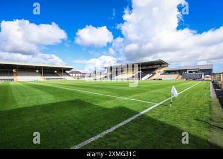 Am 27. Juli 2024 spielte Nowlan Park vor dem All Ireland Camogie Halbfinale: Cork 4-18 – Dublin 0:09 im UMPC Nowlan Park in Kilkenny, Irland Stockfoto