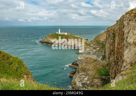 South Stack Lighthouse, Holy Island, Anglesey, Wales Stockfoto