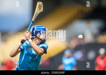 27. Juli 2024, Action aus dem All Ireland Camogie Halbfinale: Cork 4-18 - Dublin 0:09, gespielt im UMPC Nowlan Park, Kilkenny, Irland Stockfoto