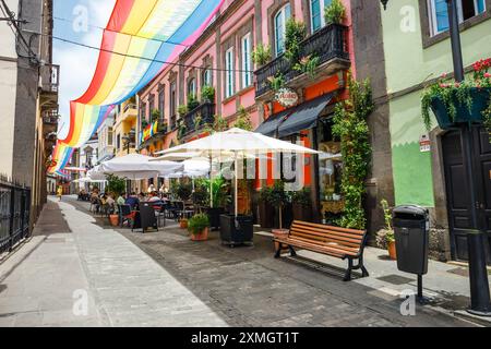 Arucas, Gran Canaria, Spanien. 19. Juli 2022: Der Satz Stockfoto