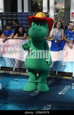 Giffoni Vallepiana Giffoni Festival 2024 Fotoruf Grisu', auf dem Foto: Grisu' Stockfoto