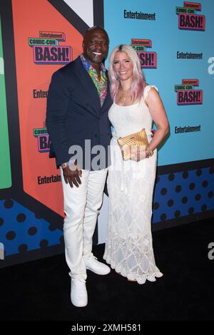 27. Juli 2024: San Diego, Kalifornien: Terry Crews und Rebecca-King Crews. Unterhaltung Weeklyâ Comic-Con Bash findet im WAGEN DES Hard Rock Hotels statt. (Kreditbild: © Charlie Steffens/AdMedia via ZUMA Press Wire) NUR REDAKTIONELLE VERWENDUNG! Nicht für kommerzielle ZWECKE! Stockfoto