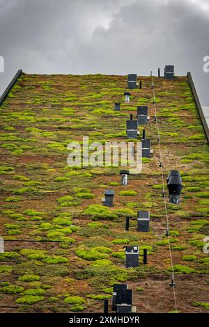 8 House, auch bekannt als 8 Tallet oder Big House, Architekt Bjarke Ingels, Preis 2011 für das beste Gebäude der Welt, Orestad, Amager Vest, Kopenhagen, Dänemark 8-House, GROSSES Haus, 8-tallet, moderne Architektur, Architekt Barke Ingels, begrünte Dächer, Orestad, Amager Vest, Kopenhagen, *** 8 House, auch bekannt als 8 Tallet oder Big House, Architekt Bjarke Ingels, Preis 2011 für das beste Gebäude der Welt, Orestad, Amager Vest, Kopenhagen, Dänemark 8 House, GROSSES Haus, 8 tallet, moderne Architektur, Architekt Barke Ingels, begrünte Dächer, Orestad, Amager Vest, Kopenhagen, Stockfoto