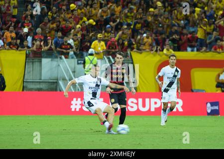 Recife, Brasilien. Juli 2024. Sport x Ponte Preta, in einem Spiel gültig für Serie B der brasilianischen Meisterschaft, in Recife, PE, Samstag Abend, 27 Credit: Thiago Lemos/FotoArena/Alamy Live News Stockfoto