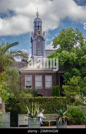 14. 07. 2024 Leiden, Niederlande, einer der ältesten Botanischen Gärten der Welt im Zentrum der Stadt Leiden Stockfoto