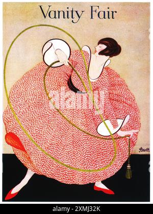 1917 Oktober Vanity Fair Cover mit Kunst von George Wolfe Plank Stockfoto