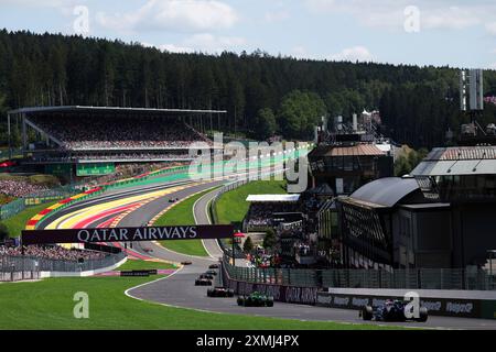 Spa-Francorchamps, Belgien. Juli 2024. Allgemeine Ansicht, F1 Grand Prix von Belgien am Circuit de Spa-Francorchamps am 28. Juli 2024 in Spa-Francorchamps, Belgien. (Foto von HOCH ZWEI) Credit: dpa/Alamy Live News Stockfoto