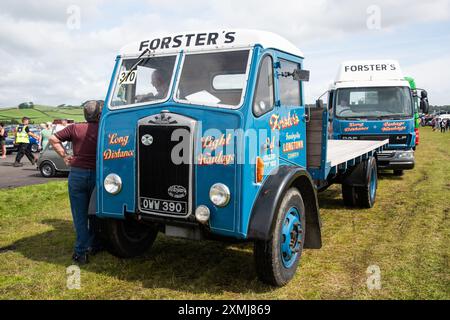 Albion Truck, Cumbria Steam Gathering, Flookburgh, Cumbria, England. Stockfoto