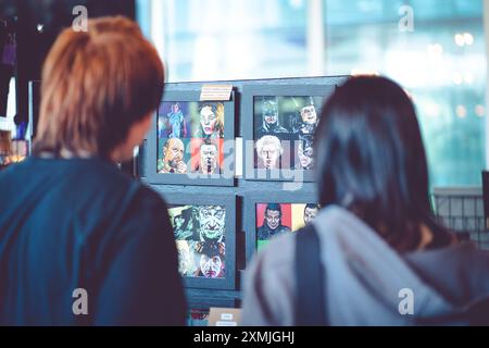 The Summer Goth Market, Stockport, 28. Juli 2024 Stockfoto