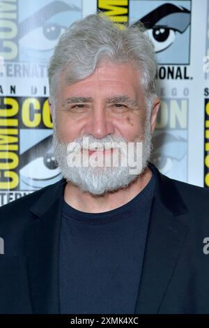 Maurice LaMarche beim Photocall zu Hulu Animationsserie 'Futurama' auf der San Diego Comic-Con International 2024 im Hilton Bayfront Hotel. San Diego, 27.07.2024 Stockfoto