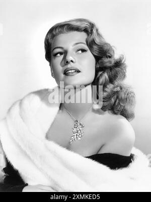 Rita Hayworth (Margarita Carmen Cansino, 1918–1987) US-amerikanische Schauspielerin Stockfoto