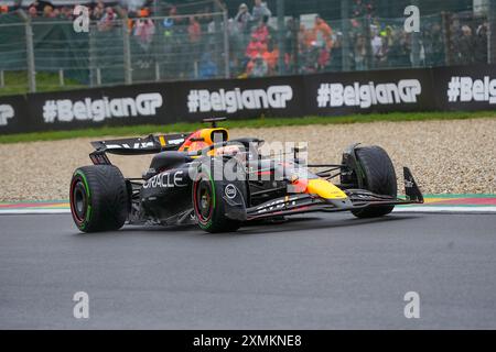 Max Verstappen (NLD), Oracle Red Bull Racing27.07.2024, Circuit de Spa-Francorchamps, Spa-Francorchhamps, Formel 1 Rolex Belgian Grand Prix 2024 , im Bild Credit: Alessio de Marco/Alamy Live News Stockfoto