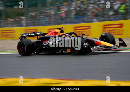 Max Verstappen (NLD), Oracle Red Bull Racing27.07.2024, Circuit de Spa-Francorchamps, Spa-Francorchhamps, Formel 1 Rolex Belgian Grand Prix 2024 , im Bild Credit: Alessio de Marco/Alamy Live News Stockfoto