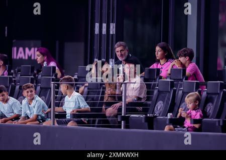 Fort Lauderdale, USA, 27. Juli 2024, Lionel Messi beim Spiel Inter Miami CF gegen Puebla Leagues Cup. Quelle: Chris Arjoon/American Presswire Stockfoto