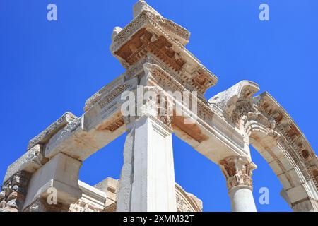 Um die Website von Ephesos herum Stockfoto