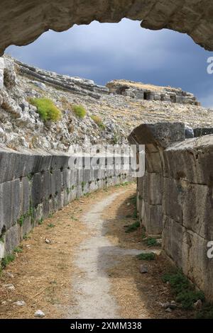 Blick auf Miletos Stockfoto