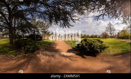 17.04.2021. Düsseldorf. Japanischer Garten im Düsseldorfer Nordpark. Stockfoto