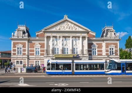 13. Juni 2024: Het Koninklijk Concertgebouw, das Royal Concertgebouw, ein Konzertsaal in Amsterdam, Niederlande. Sie wurde ab 1883 und die Halle op Stockfoto