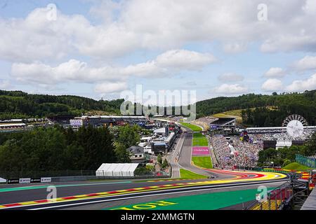 26.07.2024, Circuit de Spa-Francorchamps, Spa-Francorchhamps, Formel 1 Rolex Grand Prix von Belgien 2024, im Bild&#XA;Carlos Sainz Jr. (ESP), Scuderia Ferrari HP Stockfoto