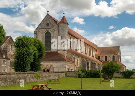 Pontigny Abbey, Pontigny, Bourgogne, Frankreich Stockfoto