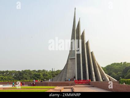 Jatiyo Sriti Shoudho National Martyrs Memorial, Dhaka Division, Savar, Bangladesch Stockfoto