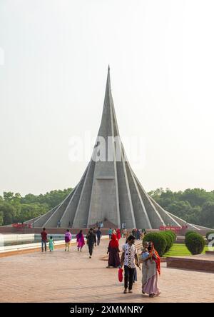 Jatiyo Sriti Shoudho National Martyrs Memorial, Dhaka Division, Savar, Bangladesch Stockfoto