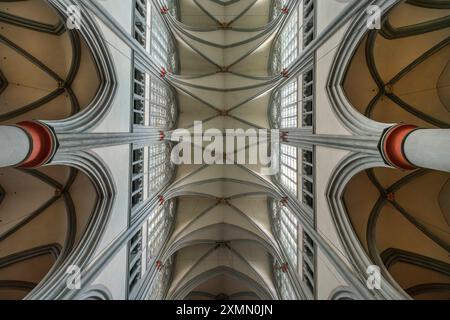 Der Altenberger Dom ist die ehemalige Klosterkirche der seit 1133 von den Zisterziensern errichteten Abtei Altenberg. Bis 1511 war das Gotteshaus auch Grablege der Grafen und Herzöge von Berg sowie der Herzöge von Jülich-Berg. *** Der Altenberger Dom ist die ehemalige Klosterkirche des Klosters Altenberg, die 1133 von den Zisterziensern erbaut wurde. Bis 1511 war die Kirche auch Begräbnisstätte der Grafen und Herzöge von Berg und der Herzöge von Jülich-Berg. Nordrhein-Westfalen Deutschland, Deutschland GMS16651 Stockfoto