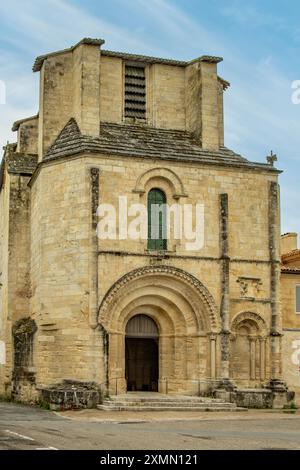 Eglise Collegiale de Saint-Emilion, Nouvelle Aquitaine, Frankreich Stockfoto